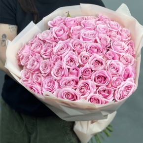 Букет из 55 роз Аваланж (60 см) в Лыткарино