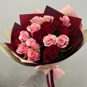 Букет "Вечность" из 17 роз кения (40 см) в Лыткарино