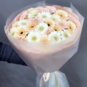 Букет "Гера" из 25 гербер в Лыткарино