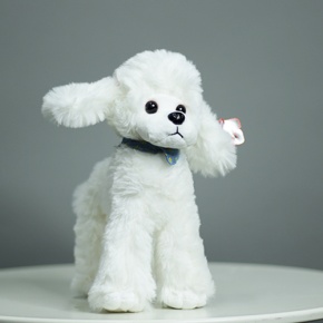 Плюшевый пудель белый (25 см) в Лыткарино