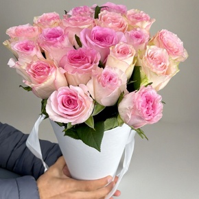 Букет из 21 розы Кения в конусе в Лыткарино