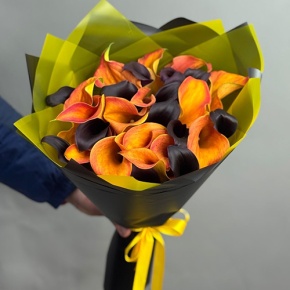 Букет "Карамель" из 29 калл в Лыткарино