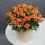 Композиция в шляпной коробке из оранжевых кустовых роз в Лыткарино Композиция в шляпной коробке из оранжевых кустовых роз в Лыткарино