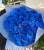 Букет из 51 синей розы Эквадор (60 см) в Лыткарино