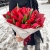 Букет 27 красных тюльпанов в Лыткарино Букет 27 красных тюльпанов в Лыткарино