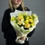 Букет "Мимозка" из нарциссов, диантусов и мимозы в Лыткарино