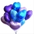 Сердце сиреневое фольгированный шар с гелием (45 см) в Лыткарино