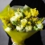 Букет из ранункулюсов и мимозы в Лыткарино