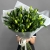 Букет из 15 белых лилий в Лыткарино Букет из 15 белых лилий в Лыткарино