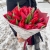 Букет 27 красных тюльпанов в Лыткарино Букет 27 красных тюльпанов в Лыткарино